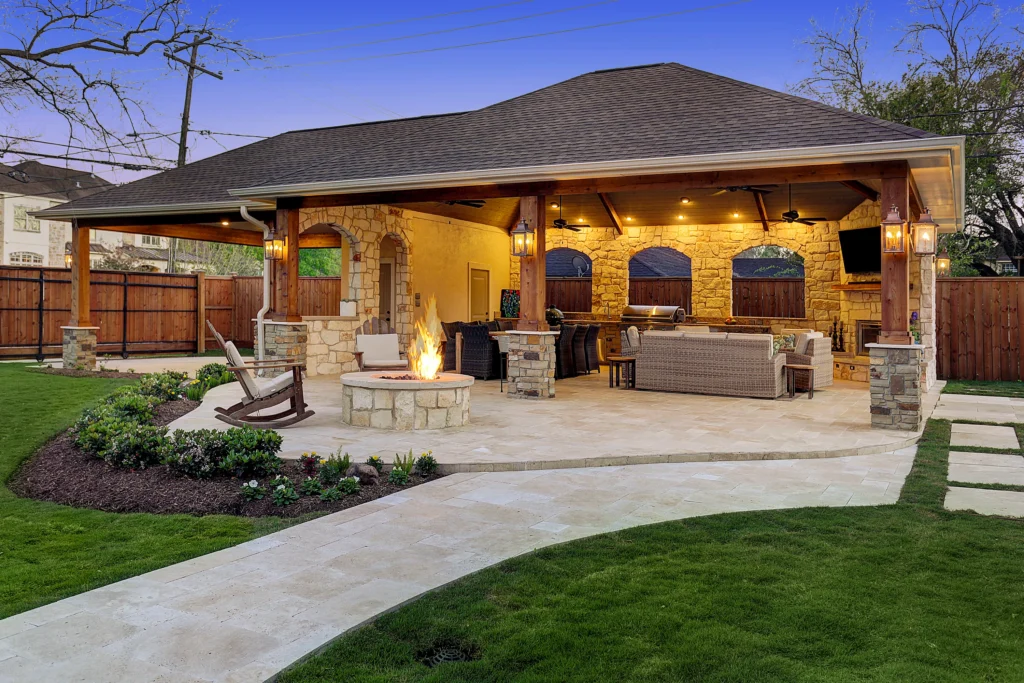 Expanded Outdoor Living Area in Houston