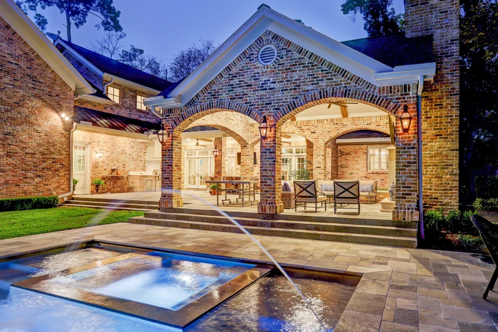 Outdoor Living Room Hunters Creek Village